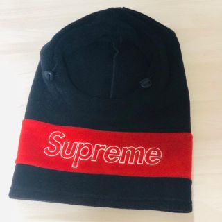 シュプリーム(Supreme)のsupreme 目出し帽　ネイビー×レッド(その他)