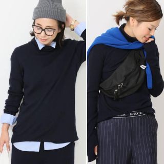 ドゥーズィエムクラス(DEUXIEME CLASSE)の[Deuxieme Classe] jersey タートルネック ネイビー(カットソー(長袖/七分))