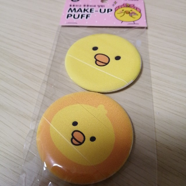 クッションファンデパフ アートボックス 韓国 artbox ひよこ コスメ/美容のベースメイク/化粧品(ファンデーション)の商品写真
