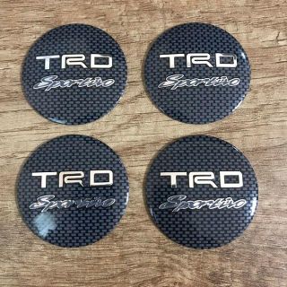 ホイール用カスタムステッカー　TRD　4枚セット(車外アクセサリ)