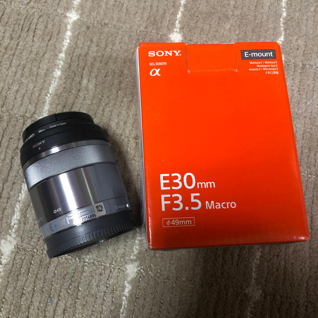 ソニー SONY 単焦点レンズ E 30mm F3.5 Macro