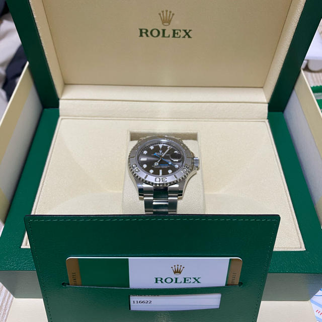 ROLEXロレックス　ヨットマスター ダークロジウム116622