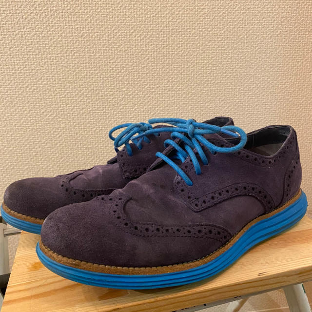 COLE HAAN LunarGrand 7.5M 25.5cm ブルー