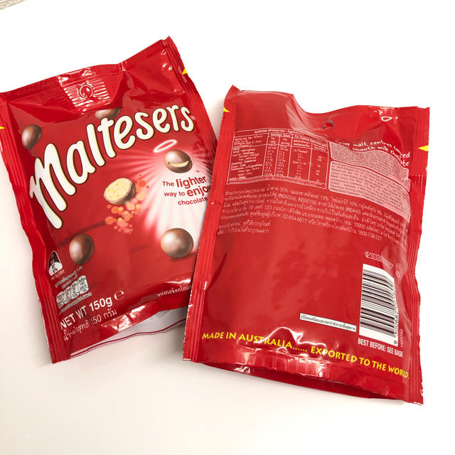 Maltesers モルティーザーズ 150g x 2袋セット 食品/飲料/酒の食品(菓子/デザート)の商品写真