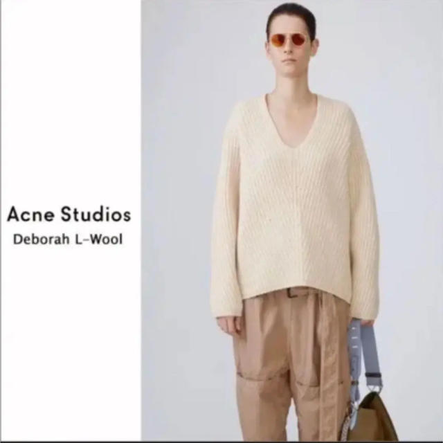 acnestudios アクネストゥディオズ❤︎デボラウール Vネックニット