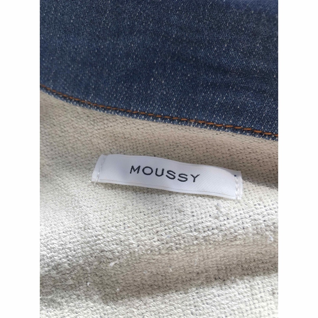 moussy(マウジー)のmoussyデニムジャケット Gジャン レディースのジャケット/アウター(その他)の商品写真