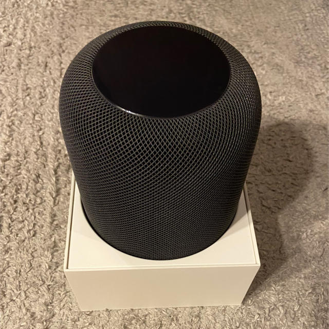 Apple(アップル)のshima520様専用 HomePod  スペースグレー スマホ/家電/カメラのオーディオ機器(スピーカー)の商品写真