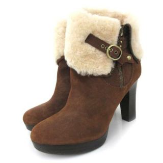 アグ(UGG)のUGGｱｸﾞヒールムートンブーツ(ブーツ)