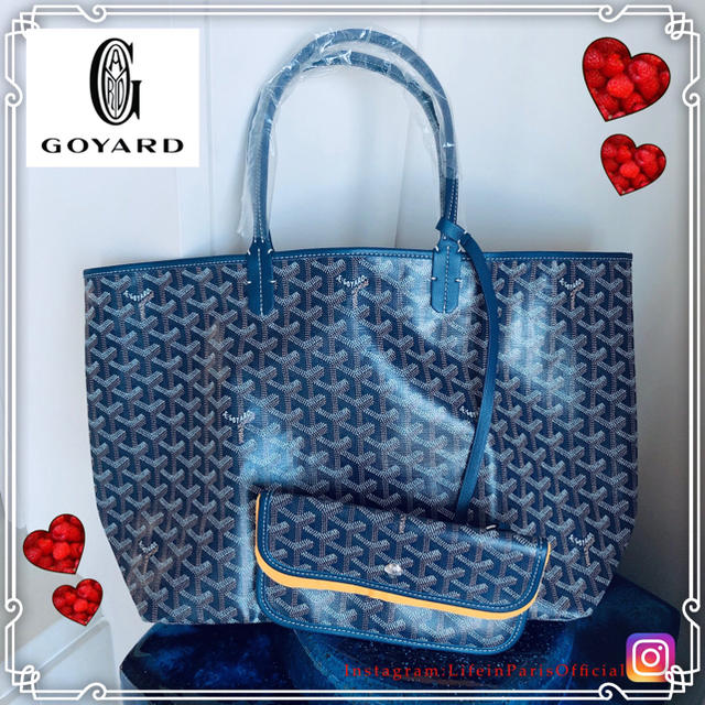 GOYARD(ゴヤール)のゴヤール GOYARD サンルイPM ネイビー メンズのバッグ(トートバッグ)の商品写真