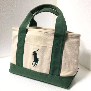 ポロラルフローレン(POLO RALPH LAUREN)のPOLO RALPH LAUREN ポロ ラルフローレン キャンバス生地バッグ(トートバッグ)