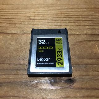 レキサー(Lexar)のLexar  XQDカード　32GB(その他)