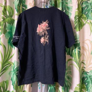 ヨウジヤマモト　花柄Tシャツ