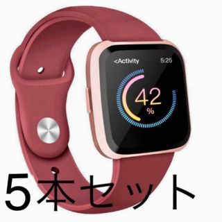 Adepoy Fitbit Versa フィットビット バーサ  交換用ベルト(ラバーベルト)