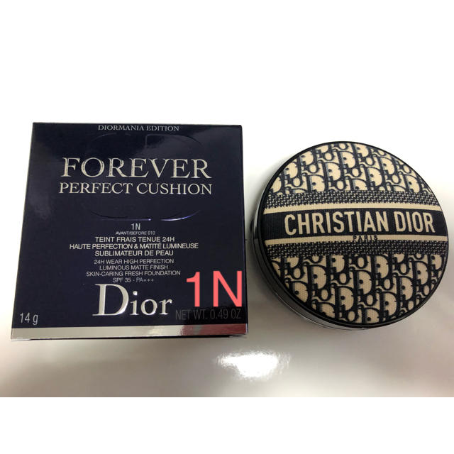 Christian Dior(クリスチャンディオール)のディオールスキン フォーエヴァー クッション ディオールマニア 1N コスメ/美容のベースメイク/化粧品(ファンデーション)の商品写真