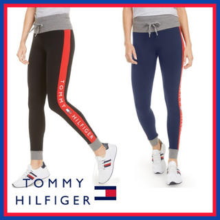 トミーヒルフィガー(TOMMY HILFIGER)の日本未入荷★トミーヒルフィガー レギンス サイド ロゴ(レギンス/スパッツ)