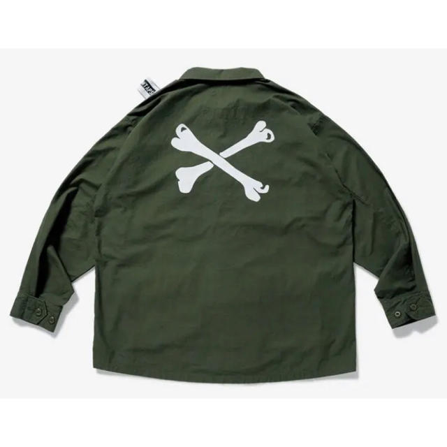 W)taps(ダブルタップス)のWTAPS NEIGHBORHOOD JUNGLE LS オリーブ S サイズ メンズのトップス(シャツ)の商品写真