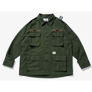 ダブルタップス(W)taps)のWTAPS NEIGHBORHOOD JUNGLE LS オリーブ S サイズ(シャツ)