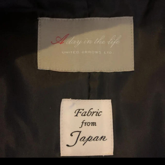 UNITED ARROWS(ユナイテッドアローズ)のチェスターコート ロングコート 黒 ユナイテッドアローズ レディースのジャケット/アウター(チェスターコート)の商品写真