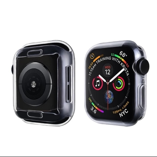 Apple Watch(アップルウォッチ)のApple Watch アップルウォッチ series4/5 保護ケース カバー スマホ/家電/カメラのスマホアクセサリー(モバイルケース/カバー)の商品写真