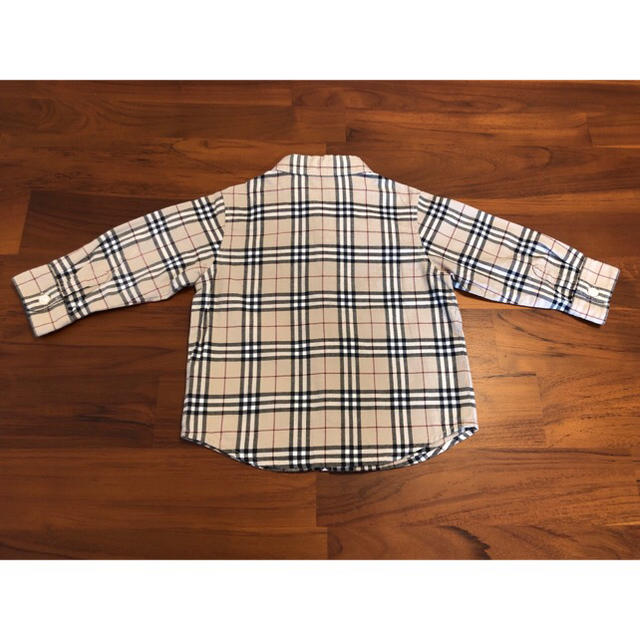 BURBERRY(バーバリー)のバーバリーBURBERRYチェックシャツ80サイズ キッズ/ベビー/マタニティのベビー服(~85cm)(シャツ/カットソー)の商品写真