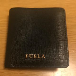 フルラ(Furla)のFURLA 二つ折財布　ブラック(財布)