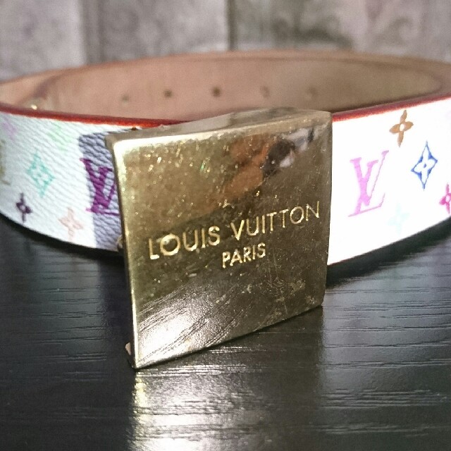 LOUIS VUITTON(ルイヴィトン)のルイヴィトン マルチカラー ベルト レディースのファッション小物(ベルト)の商品写真