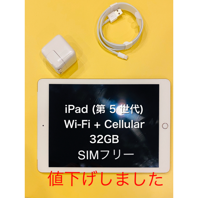 iPad (第 5 世代) Wi-Fi + Cellular 32GB - blogdoconsorcio.com.br
