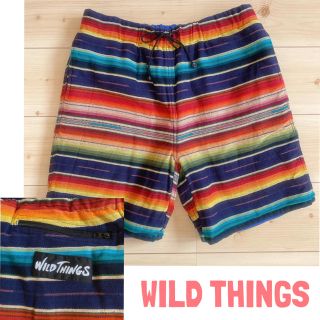 ワイルドシングス(WILDTHINGS)の【WILD THINGS】中綿リバーシブルハーフパンツ(ショートパンツ)