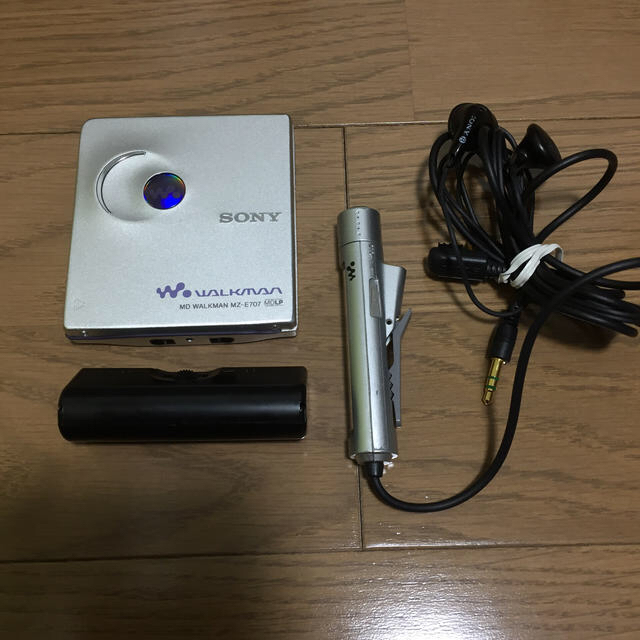 SONY WALKMAN  MDウォークマンMZ-E707ポータブルプレーヤー