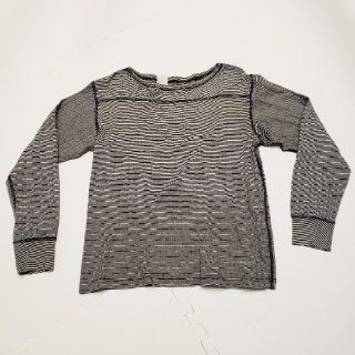 エヌハリウッド(N.HOOLYWOOD)のエヌハリウッド 192-CS08 pieces 細ボーダーカットソー(Tシャツ/カットソー(七分/長袖))