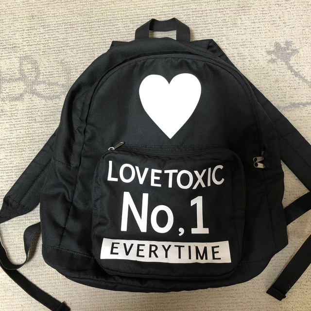 lovetoxic(ラブトキシック)のラブトキ LOVE TOXIC ラブトキシック キッズ/ベビー/マタニティのこども用バッグ(リュックサック)の商品写真