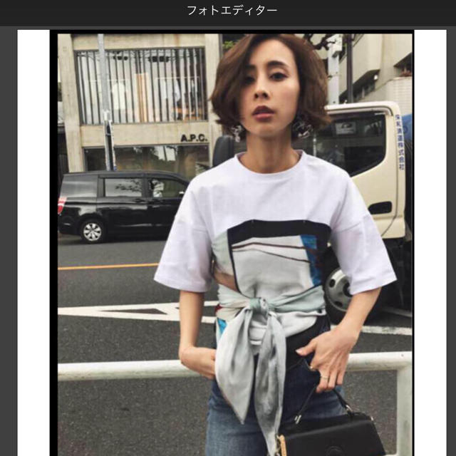 Ameri VINTAGE(アメリヴィンテージ)のイチGO様専用☆アメリヴィンテージ  アート柄Tシャツ  レディースのトップス(Tシャツ(半袖/袖なし))の商品写真