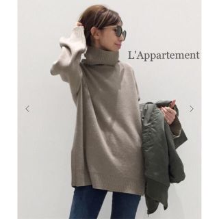 アパルトモンドゥーズィエムクラス(L'Appartement DEUXIEME CLASSE)の新品⭐️ L'Appartement Middle gauge T/N ニット(ニット/セーター)