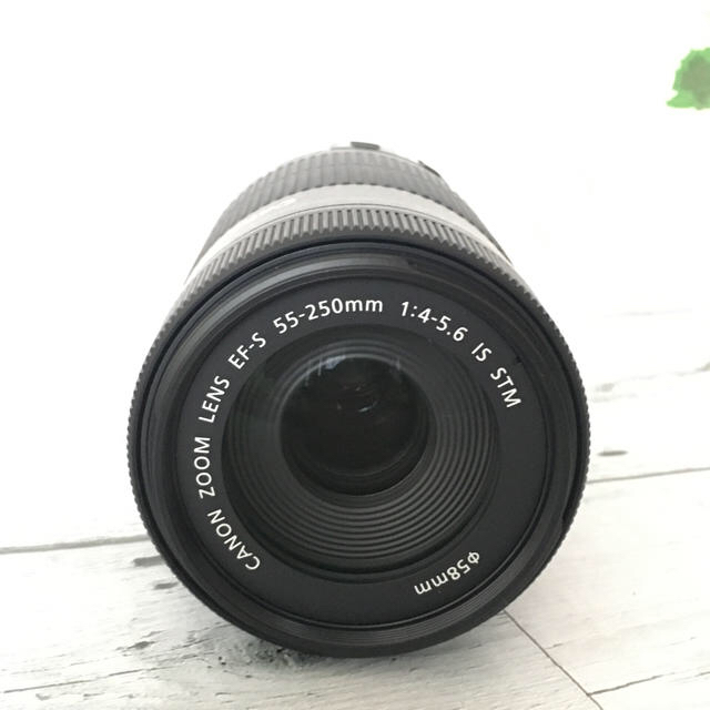 新品Canon 望遠レンズ EF-S 55-250mm IS STM 1