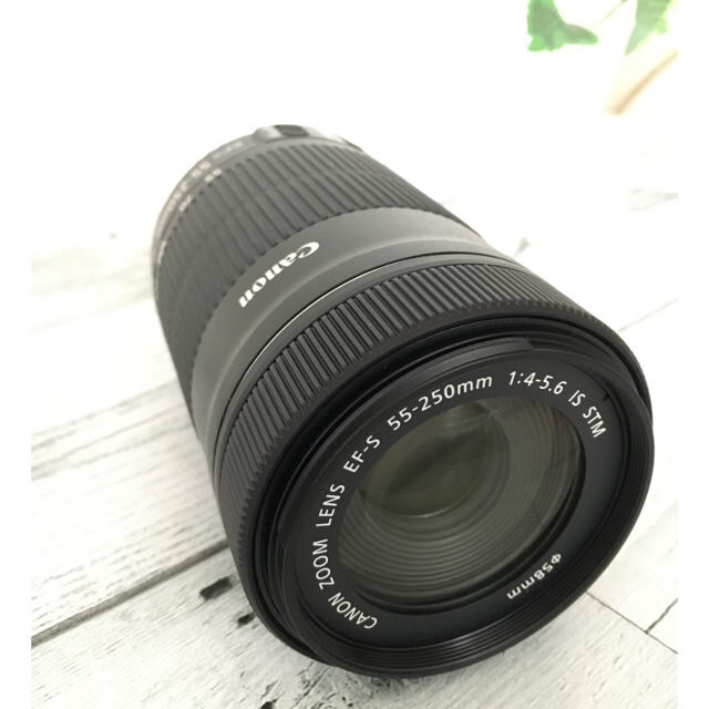 新品Canon 望遠レンズ EF-S 55-250mm IS STM 2