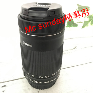 キヤノン(Canon)の新品Canon 望遠レンズ EF-S 55-250mm IS STM(レンズ(ズーム))