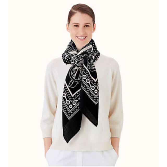 ストール】 Hermes - HERMESエルメス カシミアシルク140×140の通販 by