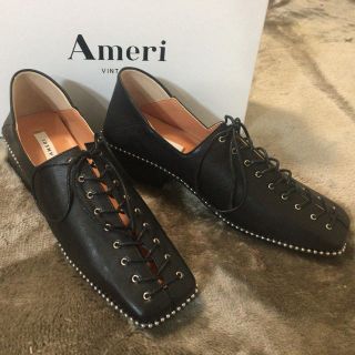 アメリヴィンテージ(Ameri VINTAGE)の【me-g様専用】AMERI  LACE UP LOAFER (ローファー/革靴)