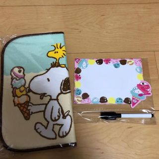 スヌーピー(SNOOPY)のサーティーワン☆31☆スヌーピー☆ホワイトボード☆キッチン吸水マット(収納/キッチン雑貨)