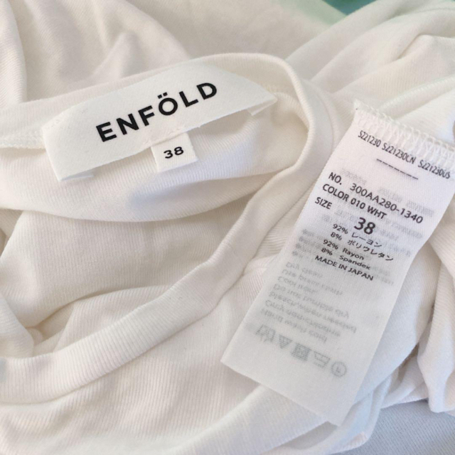 5/7までお取り置き】ENFOLD アシンメトリーTシャツ