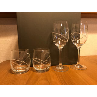 ウェッジウッド(WEDGWOOD)のWEDGWOOD 新品　ワイングラス　タンブラー　セット(グラス/カップ)
