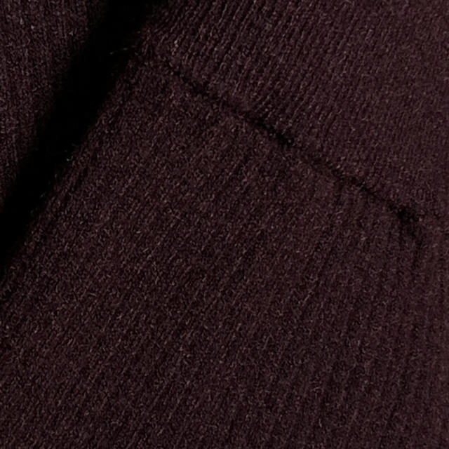 merlot(メルロー)のmerlot plus (メルロープリュス) メロー切替リブニットロングスカート レディースのスカート(ロングスカート)の商品写真