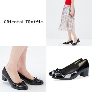 オリエンタルトラフィック(ORiental TRaffic)の【Oriental Traffic】レインヒールパンプス 新品同様(ハイヒール/パンプス)