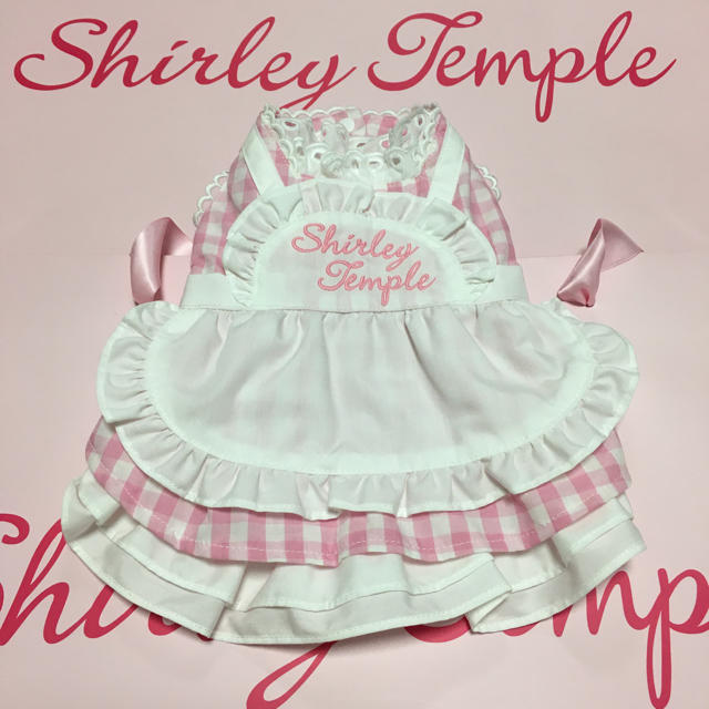 Shirley Temple(シャーリーテンプル)のシャーリーテンプルdog ピンクギンガム その他のペット用品(犬)の商品写真