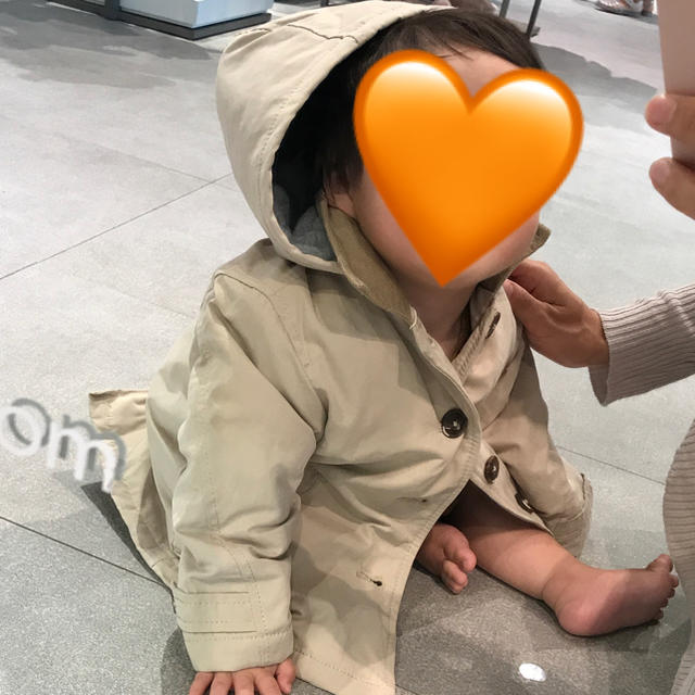 Caramel baby&child (キャラメルベビー&チャイルド)のzaramini トレンチコート　caramel キッズ/ベビー/マタニティのベビー服(~85cm)(ジャケット/コート)の商品写真