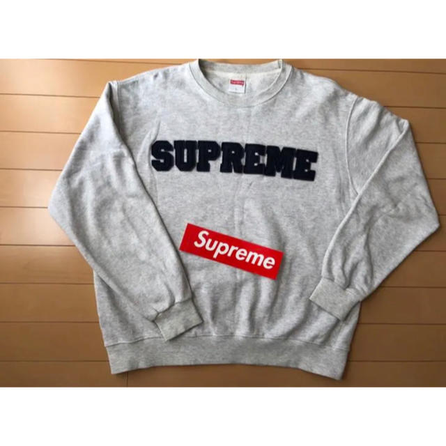 Supreme - 希少 レア supreme スウェット トレーナー シュプリーム パッチ ロゴの通販 by kanarin24