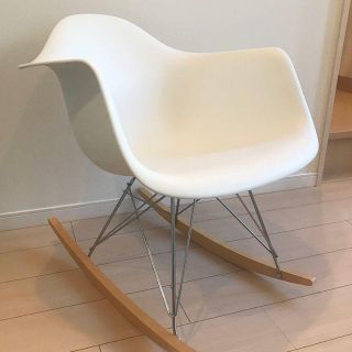 ハーマンミラー(Herman Miller)のハーマンミラー イームズ DAW シェルアームチェア ダウェルベース(ダイニングチェア)