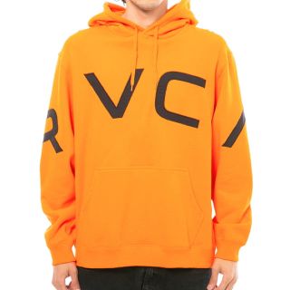 ルーカ(RVCA)の値下げ! RVCA パーカー FAKE RVCA オレンジ s(パーカー)