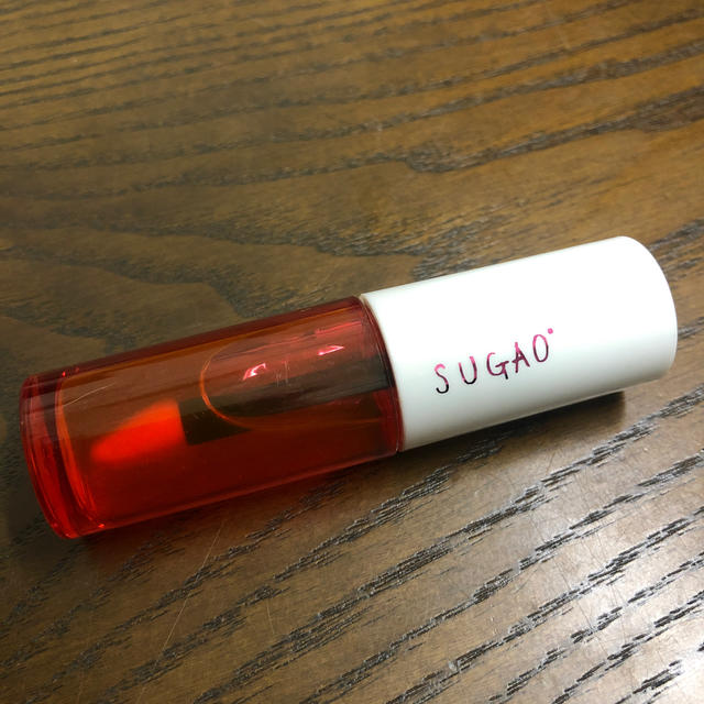 ロート製薬(ロートセイヤク)のSUGAO ジュレ感リップティント アプリコットピンク コスメ/美容のベースメイク/化粧品(口紅)の商品写真