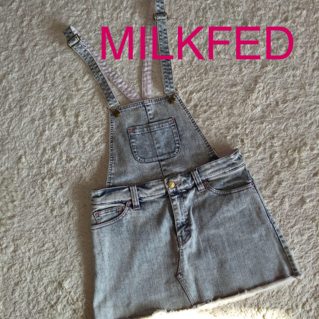 MILKFED.(ミルクフェド)の【本日限定♡】milkfedサロペット レディースのパンツ(サロペット/オーバーオール)の商品写真